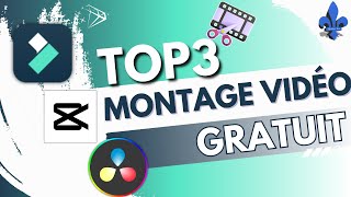 Top 3 des Logiciels de Montage Vidéo Gratuits en 2024 🎥🏆 [upl. by Damales544]