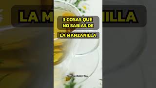 3 BENEFICIOS DE LA MANZANILLA QUE TE SORPRENDERÁN manzanilla saludables sabiasque [upl. by Aiet442]