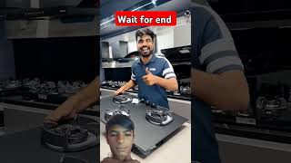 Met black gas stove le liya 😂youtubeshorts viralvideo minivlog comedy officalvideo [upl. by Shayla]