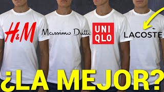 Me compro 8 Marcas de Camisetas básicas para encontrar la mejor camiseta blanca de algodón [upl. by Ahseyi]