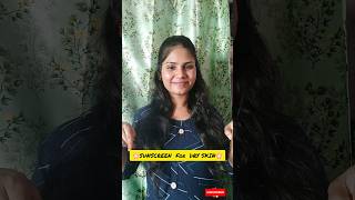 Best Sunscreen For Dry Skin viral shorts youtubeshorts ytshorts shortvideo Shivanikarangula [upl. by Johanna]