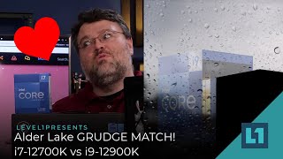 Alder Lake GRUDGE MATCH i712700K vs i912900K [upl. by Notreb]