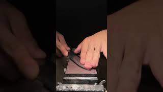 Paper cone sharpness test fyp knife knifesharpening ray knifesharpener rui knives [upl. by Peyter]