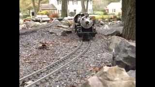 Millersvillanova Open House  October 2012  Garden Railroad [upl. by Akinek]