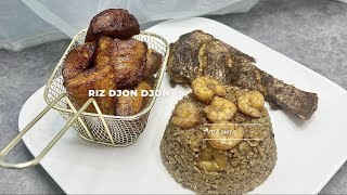 Le Riz Djon Djon sinvite chez vous  recette épices Haïtienne fait maison [upl. by Llenrup]