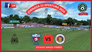 EN VIVO  LA FIRPO VS FAS  JORNADA 22  APERTURA 2024 [upl. by Edwyna]