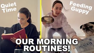 Our Married Morning Routines  Merrell Twins [upl. by Rafaello]