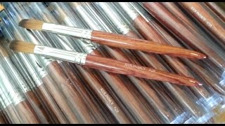 Brushes For Acrylic Nails 20 Kolinsky Round Brush [upl. by Assili]