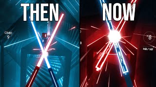 The Evolution of Beat Saber  From Release Day to Now [upl. by Licec]