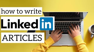 How to post an article on LinkedIn  Tutorial Step By Step Articles [upl. by Aicirtak]