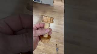 Wooden Flange Bolt and nut woodworker woodworking woodwork diy [upl. by Marina]