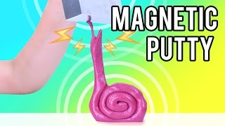 Fun with MAGNETIC THINKING PUTTY Oddly Satisfying Magnetic Slime  Kaliums Science Experiments [upl. by Johathan730]