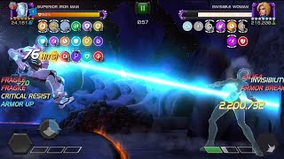 7 r2 superior iron man vs Raids invisible woman [upl. by Anaerdna]