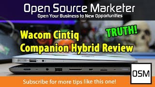 Wacom Cintiq Companion Hybrid Review 2014 [upl. by Okir]