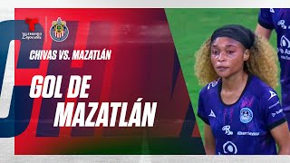 Goal Olga Massombo  Chivas Femenil vs Mazatlán 01  Telemundo Deportes [upl. by Dougal389]