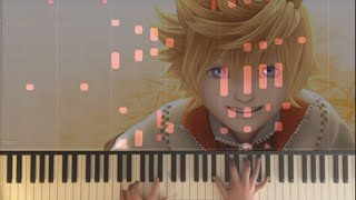 quotRoxas ThemeThe Other Promisequot  Piano  Kingdom Hearts [upl. by Gianina964]