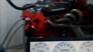 396 CI Chevy big block 500 hp dyno pull [upl. by Dore]