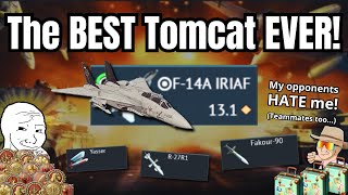 I made my Opponents RAGE by harassing them with Iranian Tomcat🔥A beautiful feeling  F14A IRIAF [upl. by Elkcim]