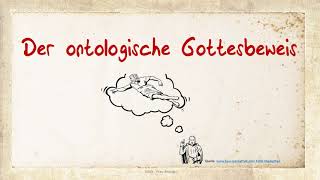 Philosophie  Der ontologische Gottesbeweis nach Anselm von Canterbury [upl. by Yehsa]