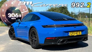 PORSCHE CARRERA 9922  REVIEW on AUTOBAHN [upl. by Eimmak371]