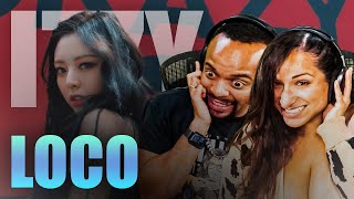 Couple Reacts  Itzy Loco Music Video Reaction [upl. by Aelaza]