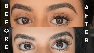 How To Apply False Lashes Underneath [upl. by Vassell]