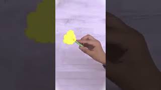 Flower Making406 Paper Crafts For School artandcraft paperpetals diy papercrafts craft paper [upl. by Ashti]