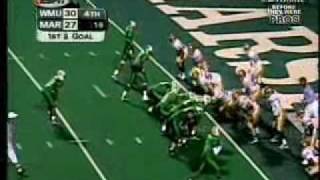 Marshall vs Western Michigan  1999  Final Drive Chad Pennington [upl. by Pellikka]