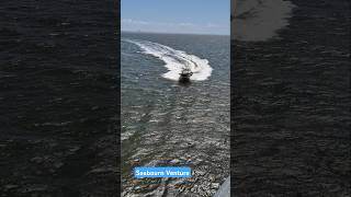 Seabourn Venture boarding the pilot inbound for Montevideo Uruguay [upl. by Lough]