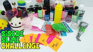 Şişede Eğlenceli Slime Challenge  Kağıttan Ne Çıkarsa Slime  Vak Vak TV [upl. by Naxor]