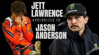 JETT LAWRENCE APOLOGIZES TO JASON ANDERSON [upl. by Tasha]