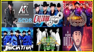 CORRIDOS ALTERADOS MIX EL KOMANDER CALIBRE 50 VOZ DE MANDO LA INICIATIVA REVOLVER CANAVIS [upl. by Amees]