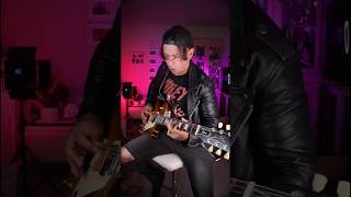 Kickstart my heart 🤙⚡️🎸 cover guitarcover guitarsolo mötleycrüe mickmars shredguitar gibson [upl. by Bergerac556]