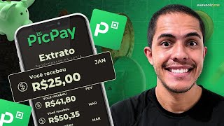 QUANTO RENDE R10000 MIL REAIS NO PICPAY Ganhe Dinheiro pelo PicPay [upl. by Tifanie]