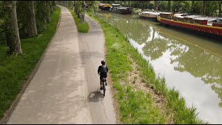 L’intégrale du Canal du Midi à vélo  240 km de Toulouse à l’Étang de Thau [upl. by Petronella]