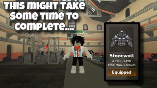 I GOT THE STONEWALL ALTER IN GYM LEAGUE Roblox [upl. by Brower]