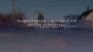 Skudeneshavn – Kopervik via Austre Karmøyveg [upl. by Denman]