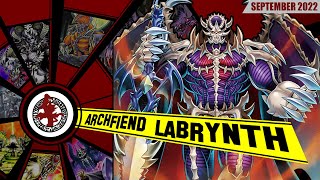 YuGiOh ARCHFIEND LABRYNTH  Deck Profile 2022  CADENAS DE 9 o MÁS [upl. by Duaner]