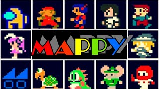 MAPPY Best NES HacksDont Miss Bubble Bobble VersionHD [upl. by Barbara]