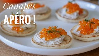 8 ASSORTIMENTS DE CANAPÉS APÉRO DINATOIRE TRÈS FACILE [upl. by Levey]