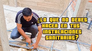 ¿Lo Que No Debes Hacer En Tus Instaciones Sanitarias [upl. by Arundell]