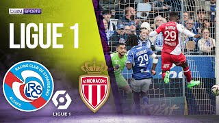 Strasbourg vs AS Mónaco  LIGUE 1 Highlights  031024  beIN SPORTS USA [upl. by Farnham]