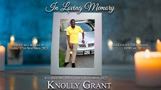 Celebrating The Life of Knolly Grant [upl. by Egag92]