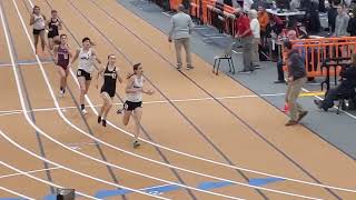 Emilee Heynen wins the 800m at the 2022 GPAC Indoor Championships [upl. by Arten]