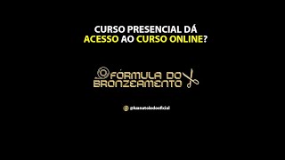 Curso Bronzeamento Natural Curso presencial da acesso ao curso online [upl. by Daria]