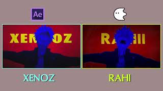 my blurrr app vs after effects  XENOZ Remake  Rahiii [upl. by Atiraj]