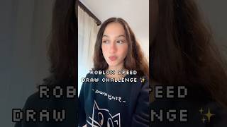 ROBLOX SPEED DRAW challenge⏳ [upl. by Areema]