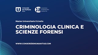 Criminologia clinica e scienze forensi [upl. by Ck]