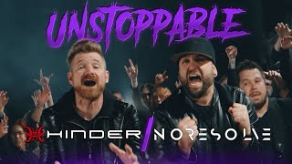 UNSTOPPABLE sia ROCK Cover by NO RESOLVE amp HinderBackstage Official Music Video [upl. by Sinclare]