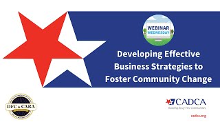 Webinar Wednesday Developing Effective Business Strategies to Foster Community Change [upl. by Pember]